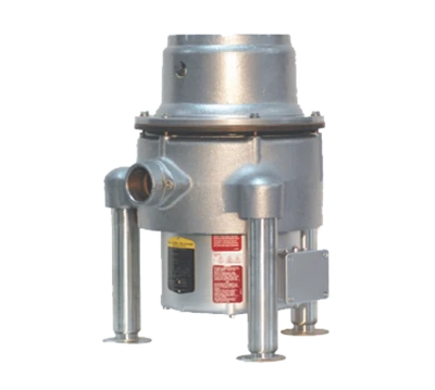 Master Disposers B5-O 10 5/8" Dia. Gray Cast Iron Housing Offset Chamber "B" Series Food Waste Disposer - 5 HP 3-Ph