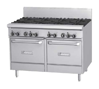 Garland GF48-2G36LL 48" Gas GF Starfire Pro Series Restaurant Range - 170,000 BTU
