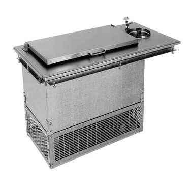 Glastender DI-FR36-DW-FL 34"W Ice Cream Freezer