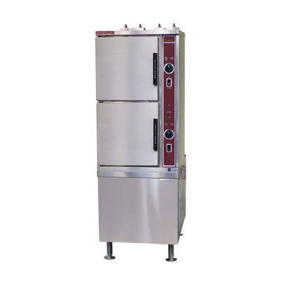 Crown GSX-16HE 16 Pan Convection Steamer - 190,000 BTU