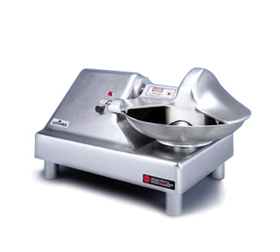Univex BC14 28" W x 18" D x 16" H Twin Stainless Steel Knives 18" Diameter Stainless Steel Bowl 24 RPM Bowl Cutter - 115 Volts 1-Phase