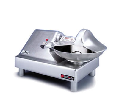 Univex BC14 28" W x 18" D x 16" H Twin Stainless Steel Knives 18" Diameter Stainless Steel Bowl 24 RPM Bowl Cutter - 115 Volts 1-Phase