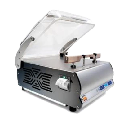 Univex VP40N21 19.4" W x 23" D x 14.50" H Single Chamber Countertop AISI 304 Stainless Steel Construction Vacuum Packaging Machine - 120 Volts - 1-Phase