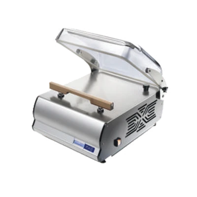 Univex VP50N21 23.9" W x 25.1" D x 16.5" H Single Chamber Countertop AISI 304 Stainless Steel Construction Vacuum Packaging Machine - 120 Volts - 1-Phase