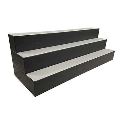 Glastender LLD3-36, 36&quot;W x 12&quot;D x 12&quot;H, Acrylic, Back Bar Lighted Liquor Display