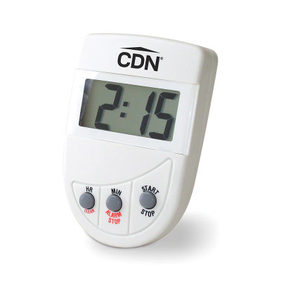 CDN TM4 Big Digit Pocket Clip Food-Safe ABS Plastic Alarm Timer