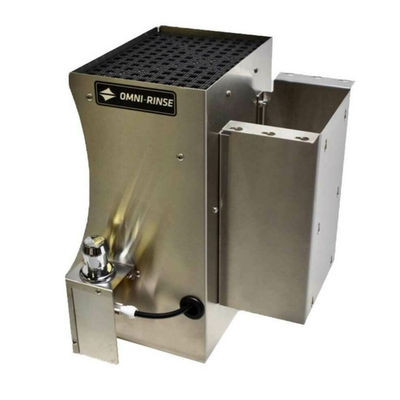 Omni-Rinse BTRS1-UB1 Auto-Rinse Bar Rinse Station w/ Underbar Bracket