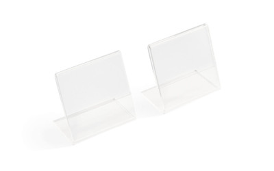 Vollrath V20072 2 5⁄16" L x 2 5⁄16" H Acrylic Card Holder