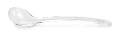 Vollrath 529-13 5-1/4"L Clear Polycarbonate Dripcut Condiment Spoon