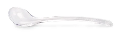 Vollrath 529-13 5-1/4"L Clear Polycarbonate Dripcut Condiment Spoon