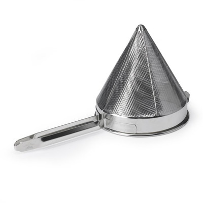 Vollrath 47166 8" Diameter x 8" Deep x 10" Handle 1/16" Perforations Stainless Steel Fine Mesh with Bowl Clip Permanently Welded Handle Imported China Cap