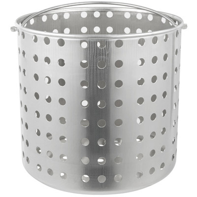 Vollrath 68290 32 Quart Aluminum Steamer Basket with Bail Sauce Pot Basket only