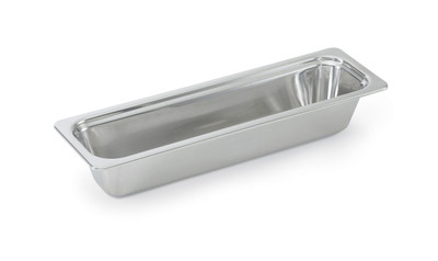 Vollrath 8230905 4.4 Qt. Stainless Steel 1/2 Size Long Miramar Plain Food Pan