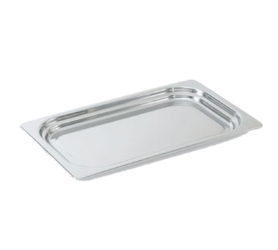 Vollrath 8230305 2.9 Qt. Stainless Steel Full Size Miramar Plain Food Pan