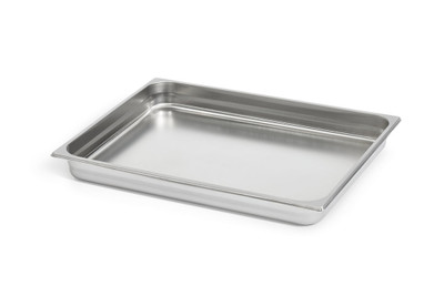 Vollrath V210651 25.63" x 20 7/8" x 2 1/2" Deep 22 Gauge Stainless Steel 2/1 GN Food Pan