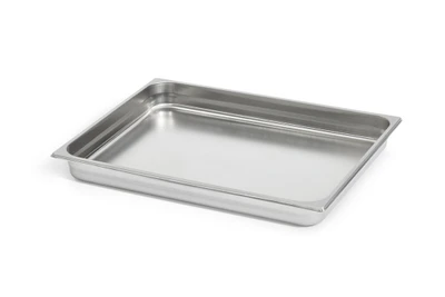 Vollrath V210651 25.63" x 20 7/8" x 2 1/2" Deep 22 Gauge Stainless Steel 2/1 GN Food Pan