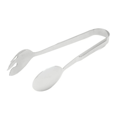 Vollrath 46938 12" Long Stainless Satin Finish Handles Imported Hollow Handle Buffet Tongs