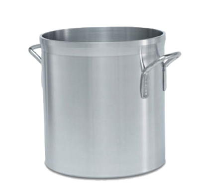 Vollrath 68616 15 Quart 2 Ga. Heavy Duty Aluminum Welded Handles Natural Finish Double-Thick Top & Bottom Classic Select Stock Pot