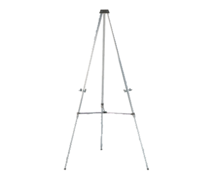 AARCO AE66 66" H Aluminum Telescopic Display Easel