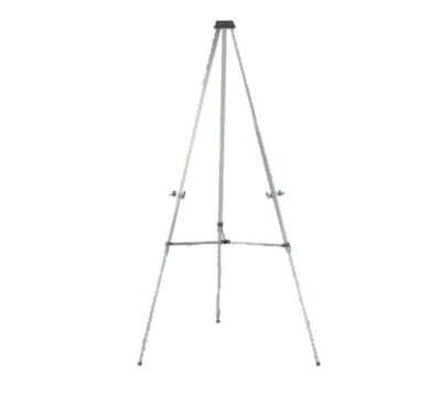 AARCO AE66 66" H Aluminum Telescopic Display Easel