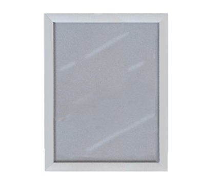 AARCO SN1411 11" W x 14" H Lightweight Aluminum Satin Anodized Wall Mounted Snap Frame