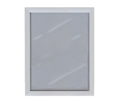 AARCO SN1411 11" W x 14" H Lightweight Aluminum Satin Anodized Wall Mounted Snap Frame