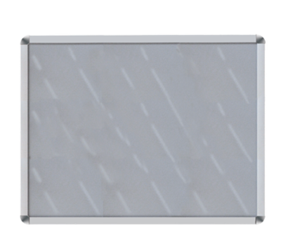 AARCO DSN2228 28" W x 22" H Lightweight Aluminum Satin Anodized Deluxe Snap Frame