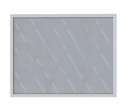 AARCO SN2228 28" W x 22" H Lightweight Aluminum Satin Anodized Snap Frame