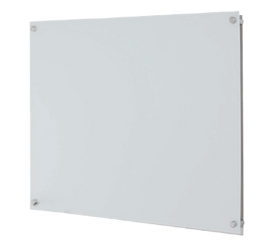 AARCO 6WGB2436NT 36" W x 24" H Glass Frameless Pure Glass Markerboard