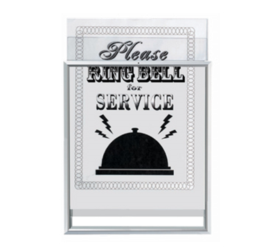 AARCO OT2217 22" W x 17" H Aluminum Insta Frame Sign or Poster Holder