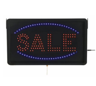 AARCO SAL05L 22"W x 13"H "SALE" (3) Display Modes LED Sign