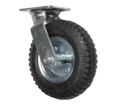 AARCO 4-P 8" Replacement Pneumatic Wheels for Bellman's Luggage Cart