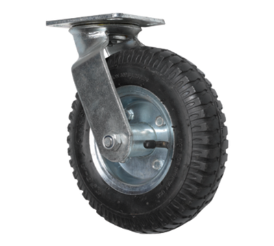 AARCO 4-P 8" Replacement Pneumatic Wheels for Bellman's Luggage Cart