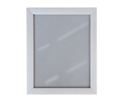 AARCO SN1185 8.5" W x 11" H Lightweight Aluminum Satin Anodized Snap Frame