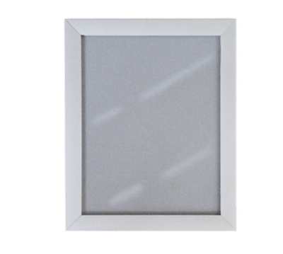 AARCO SN1185 8.5" W x 11" H Lightweight Aluminum Satin Anodized Snap Frame
