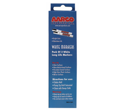 AARCO MFL-2W 4" W x 1.5" D x 1" H Eraser