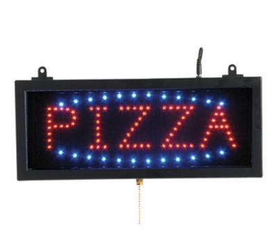 AARCO PIZ01S 16.13"W x 6.75"H "PIZZA" (3) Display Modes LED Sign