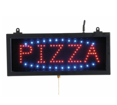 AARCO PIZ01S 16.13"W x 6.75"H "PIZZA" (3) Display Modes LED Sign