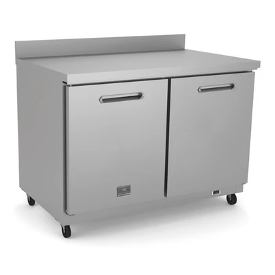 Kelvinator KCHUCWT60R 60" W (2) Solid Hinged Doors Reach In Two-Section Undercounter Refrigerator - 115 Volts 300 Watts
