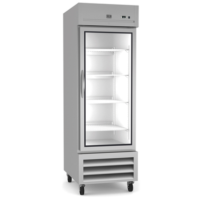 Kelvinator KCHRI27R1GDR 23 Cubic Feet Capacity (1) Glass Door with Lock One-Section Reach-in Refrigerator - 115 Volts 800 Watts