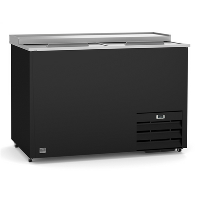 Kelvinator KCHBC50 50" W 13.7 Cu. Ft. Black Painted Steel Bottle Cooler - 115 Volts 0.17 HP