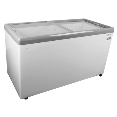 Kelvinator KCNF140WH 15 Cu. Ft. White Ice Cream Display Freezer - 115 Volts