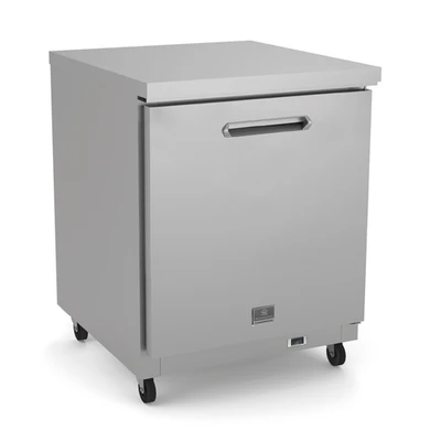 Kelvinator KCHUC27R 27" W (1) Solid Right Hinged Door Reach In One-Section Undercounter Refrigerator - 115 Volts 200 Watts