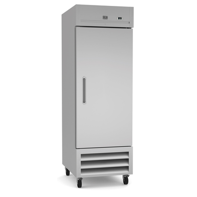 Kelvinator KCHRI27R1DFE 28.61" W Stainless Steel 1 Section Full Hinged Solid Door Reach-in Freezer - 115 Volts