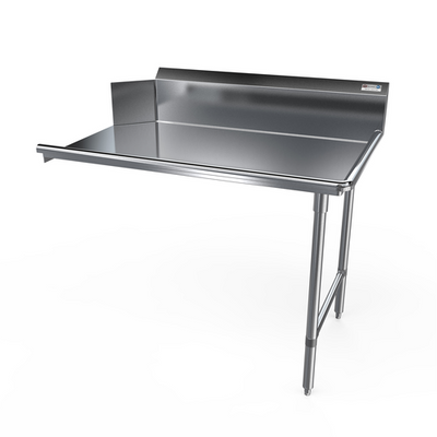 NBR Equipment CDT-60R-16 60" Clean Straight Premium Dishtable