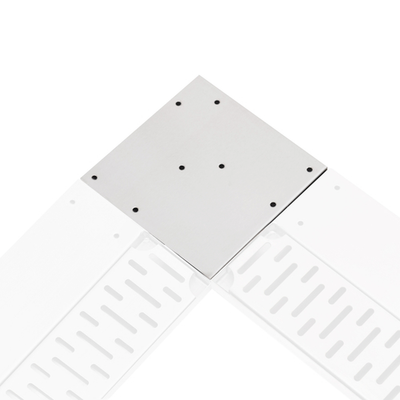 John Boos UBDR-90-IC 90 Degree Stainless Steel Inside Corner Filler Bar Drink Rail