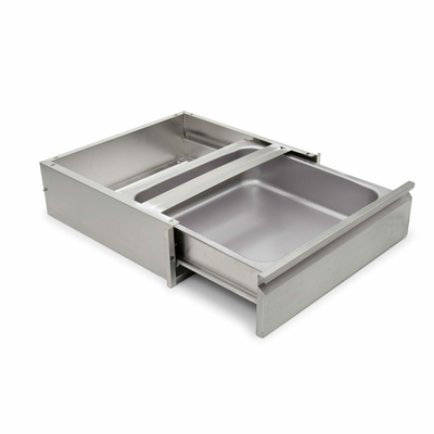John Boos DR2020SC-S36 20" x 20" x 5" Stainless Steel Self Closing Drawer