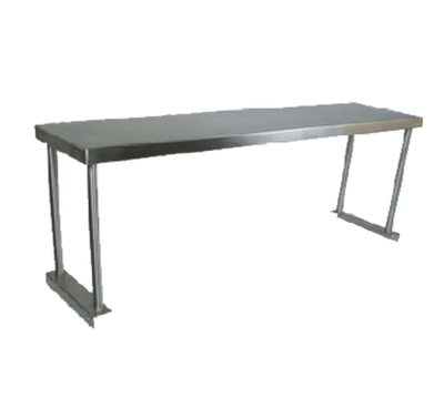 John Boos OS-ES-1836 36" W x 18" D Stainless Steel Single Economy Overshelf