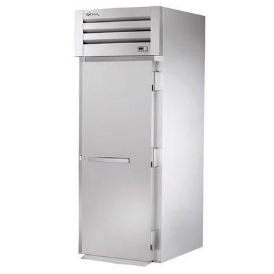 True STR1FRI-1S-HC SPEC SERIES 35" W Stainless Steel 1 Door with Lock and Ramp Roll-In Freezer - 115 Volts