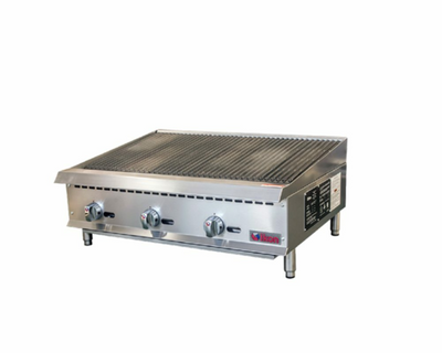 MVP Group IRB-36-NG Stainless Steel Natural Gas IKON Cooking Radiant Broiler - 105,000 BTU